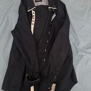 Men's Blue Casual Button Down Shirt